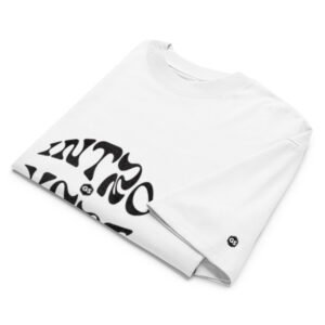 Camiseta oversize orgánica de cuello alto unisex